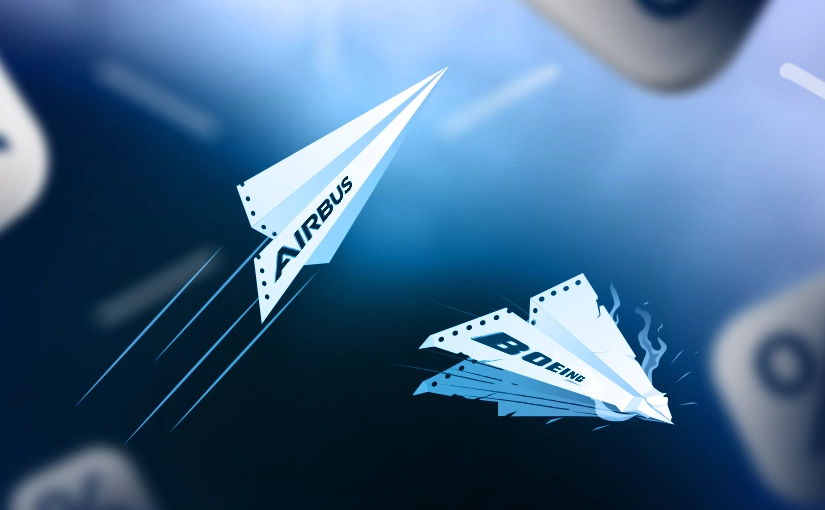 Airbus überholt Boeing deutlich