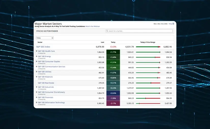 Reading the Market: Sector Strength and Stock Momentum